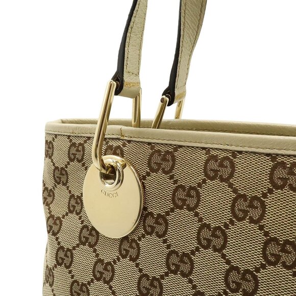 GUCCI Beige Leather Shoulder Bag - Picture 5 of 10